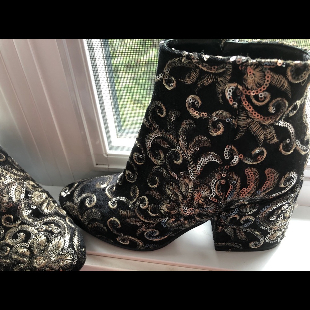 Little boots SpazioModa glitter rock